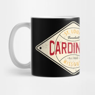 St Louis Cardinals Diamond 2 By Buck Mug